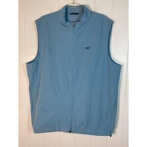 Levelwear Cornerstone Wind Golf Vest in Sky Blue Size 2XL‎